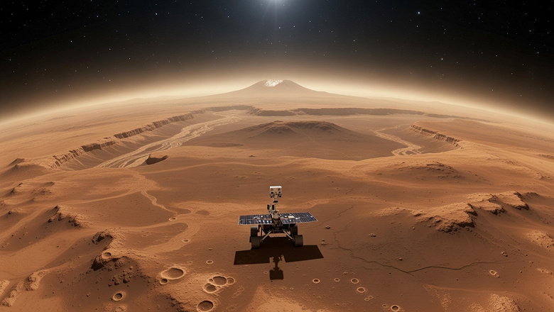 Китайский марсоход обнаружил 7-метровый слой &laquo;грязного льда&raquo; на Равнине Утопия